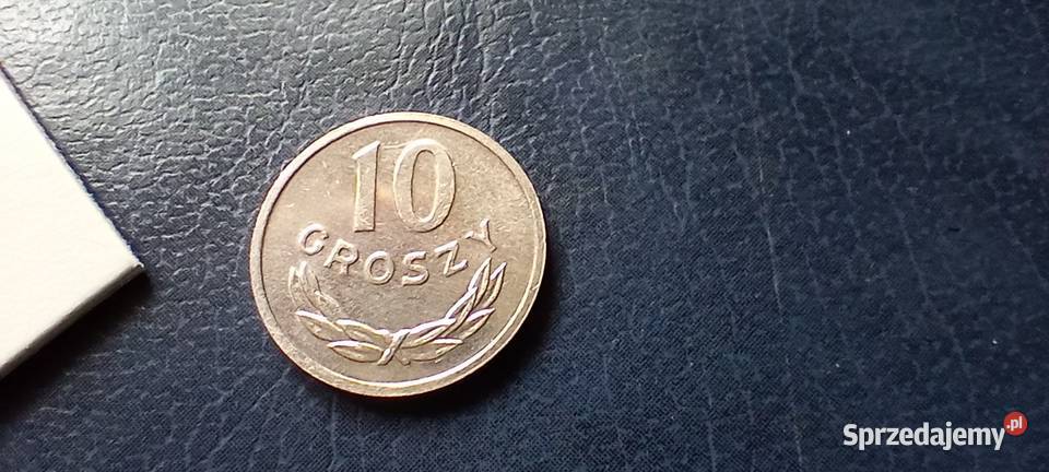 Stare monety 10 groszy 1980 PRL Polska piękna