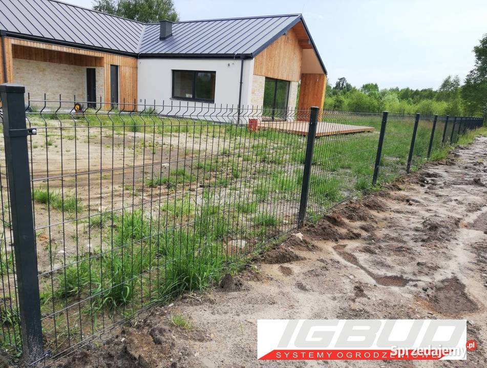 Panel ogrodzeniowy 3D wys 123 drut 4mm Ogrodzenia i bramy
