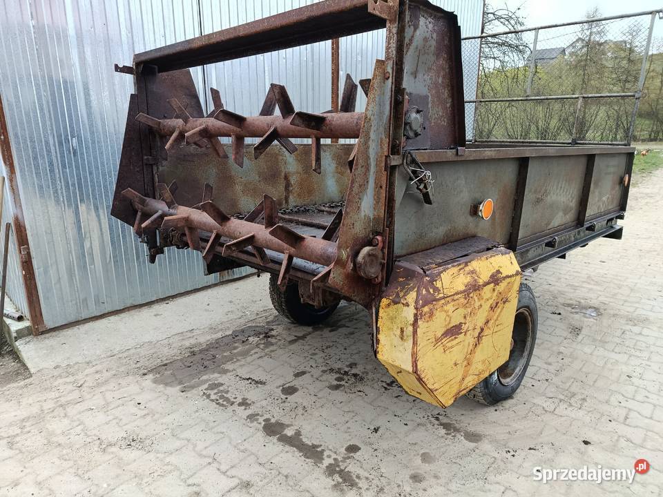 Rozrzutnik obornika 25 t mały transport nieuszkodzony Limanowa