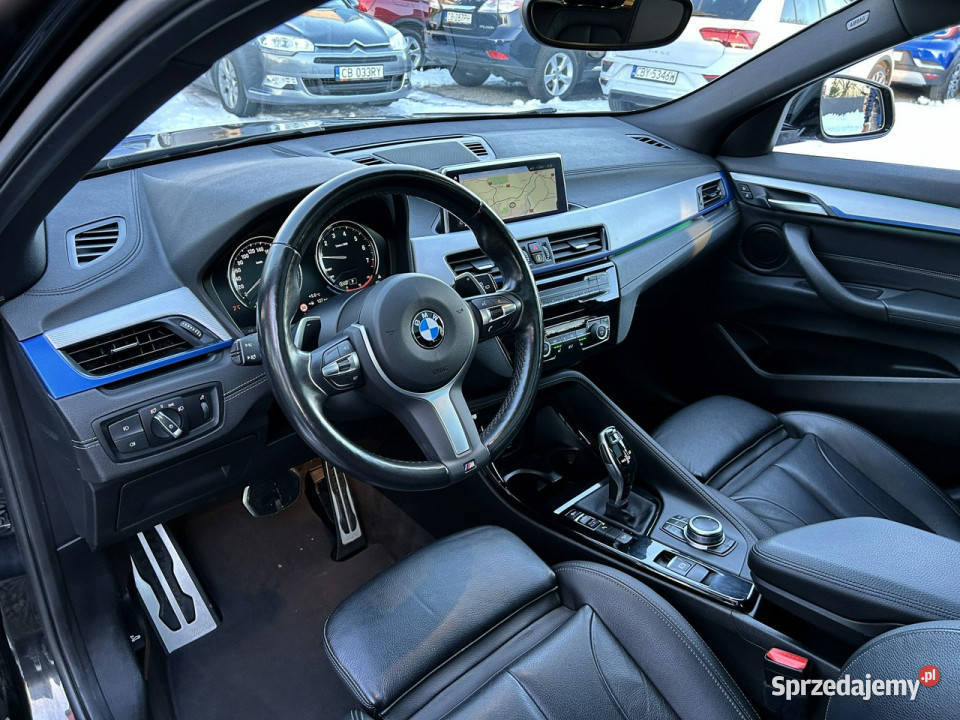 BMW X2 28iGrzana KierownicaFotele MPakiet nawigacja Bydgoszcz