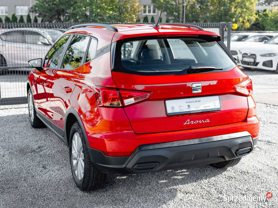 Seat Arona 10 TSI 110 DSG Klima LED Ekran wielofunkcyjna kierownica Samochody osobowe pomorskie sprzedam