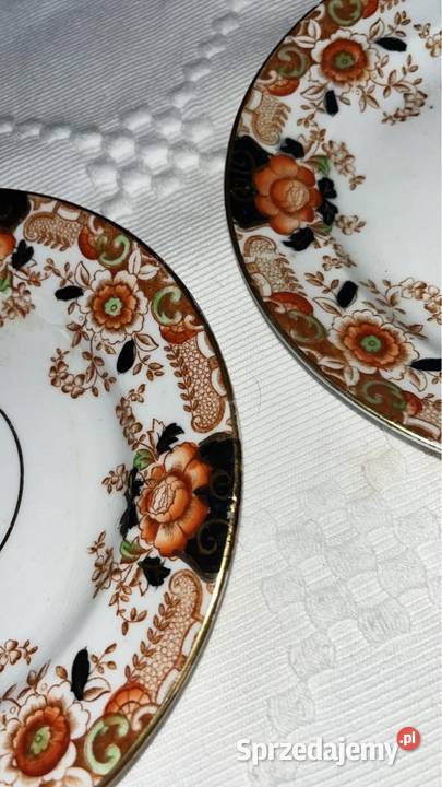 Talerzyk Stara angielska porcelana Bez sygnatury Gdańsk