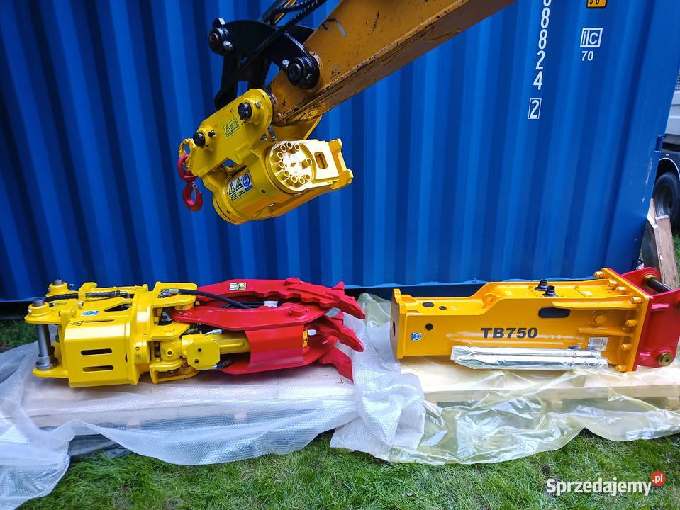 Chwytak hydrauliczny do koparki 612 ton Rok produkcji 2025 Kraków sprzedam
