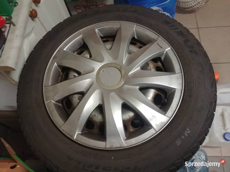 Sprzedam komplet kół do audi a4 b5 opony zimowe Zaścianki