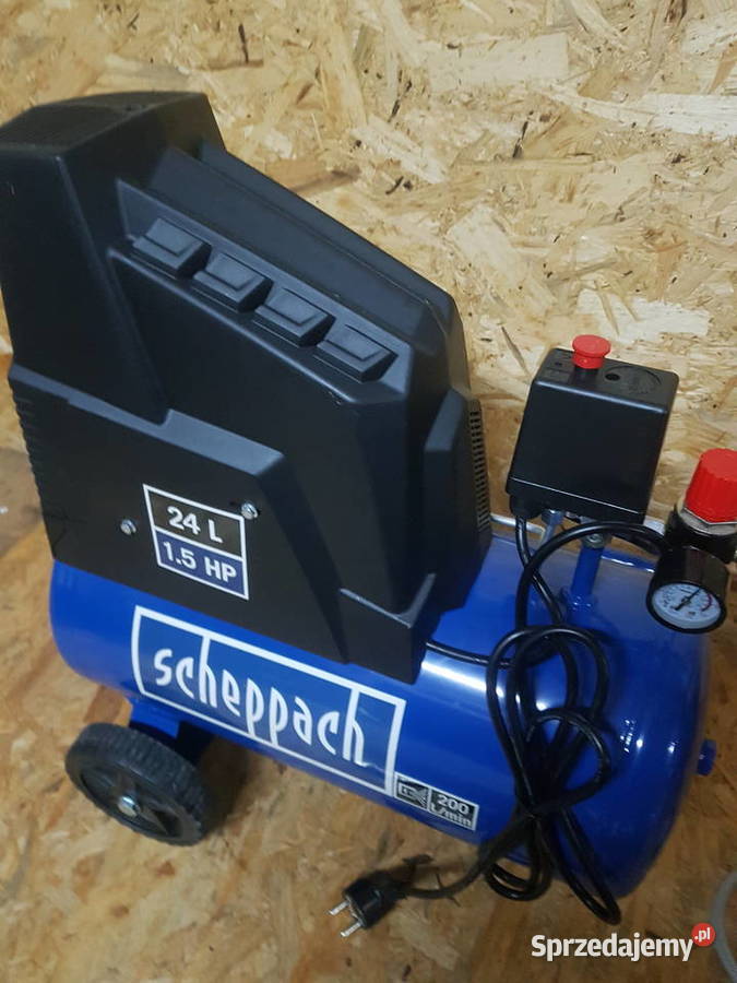 Kompresor bezolejowy Scheppach 24l 8bar HC25O tłokowy