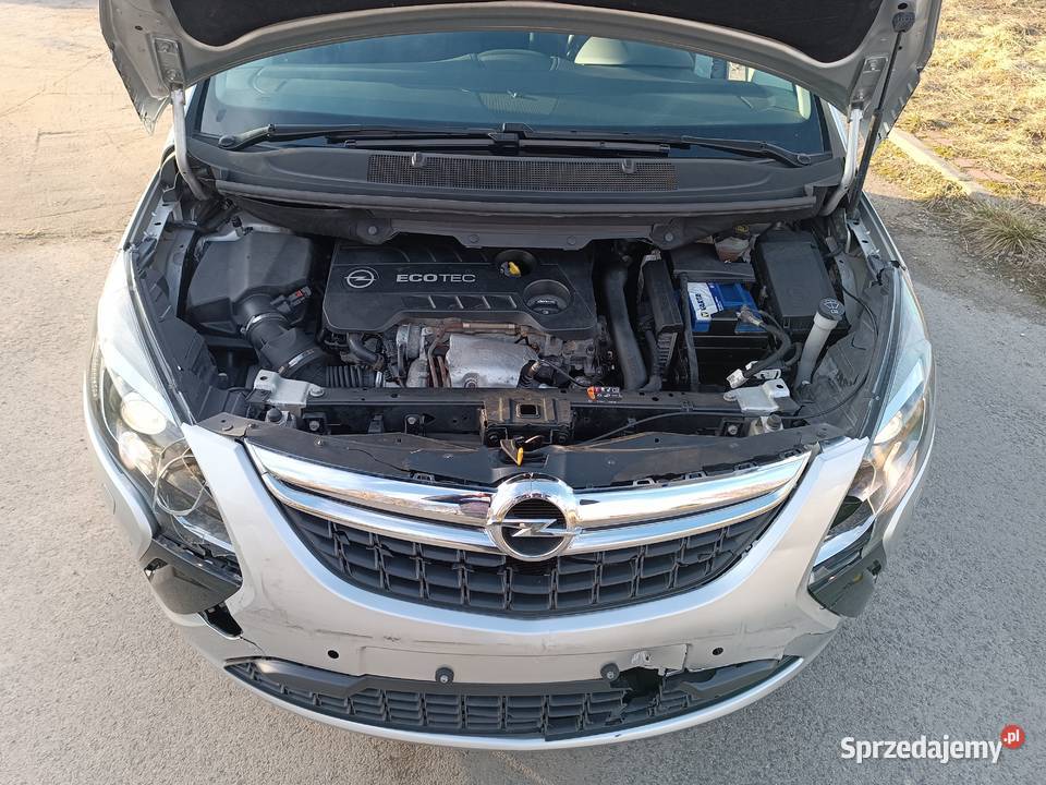 OPEL ZAFIRA 16 automat 7 osobowy srebrny Opel śląskie Częstochowa