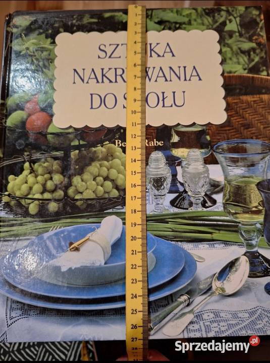 Książka poradnik Sztuka nakrywania do stołu Konin