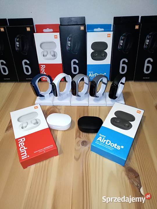 Smartband M6 plus Słuchawki AirDots S AirDots 2 Ożarów Mazowiecki