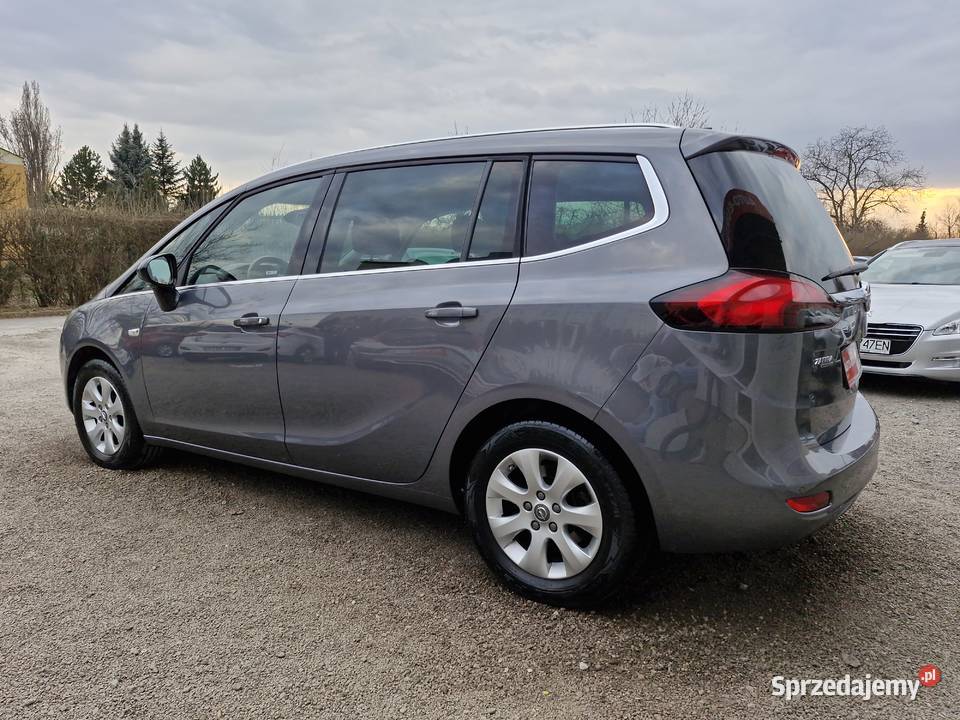 14T 120 75 przebieg serw ASO bogata wersja stan Zafira Kraków sprzedam