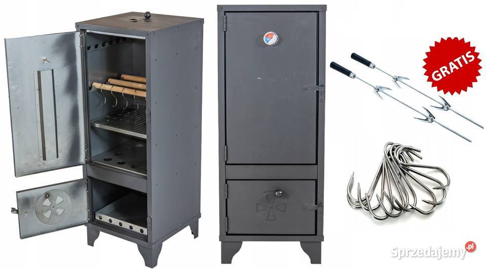 WĘDZARNIA OGRODOWA DOMOWA WĘDZARKA STALOWA sprzedam