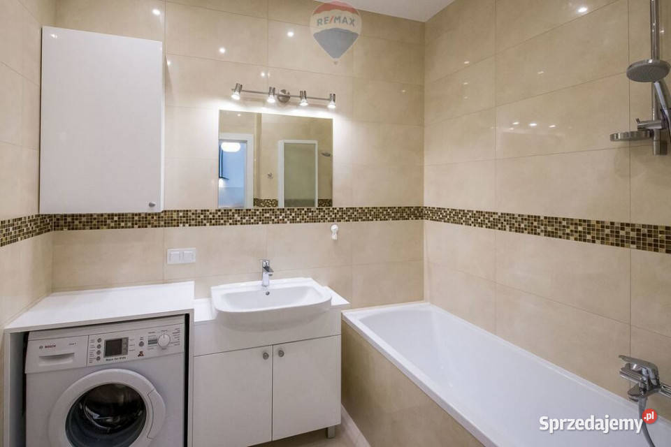 Umeblowane Duży balkon 2 pok 43 m2 Liczba pokoi 2 Warszawa sprzedam