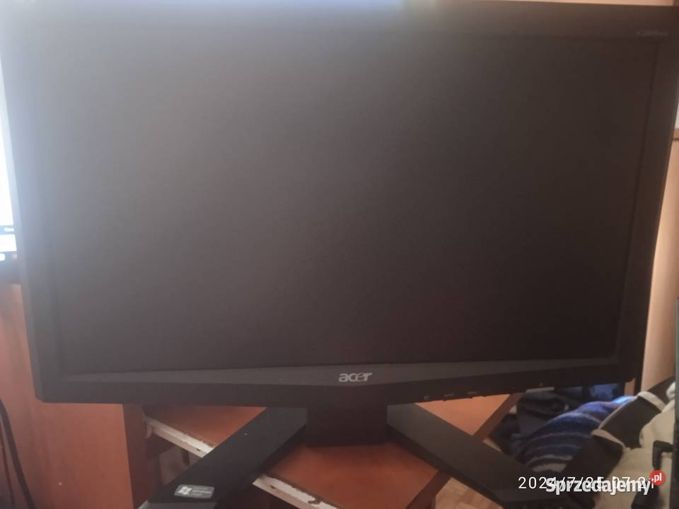 Monitor Acer 19 Model X193HQ super stan przewód 16:9 Toruń sprzedam