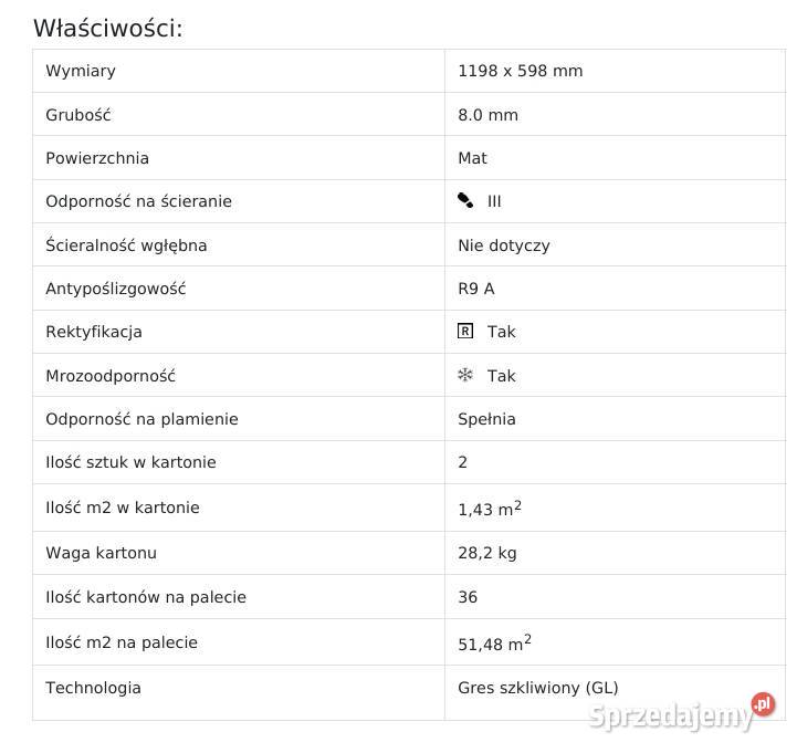 Płytka Tubądzin Impress MAT 1198598 GAT 1 Płytki uniwersalne