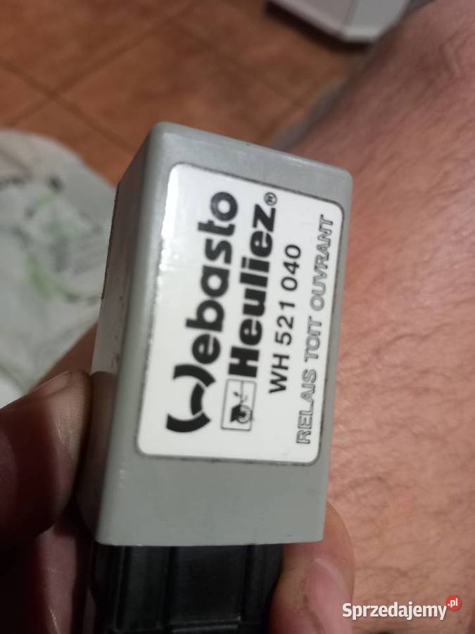 Webasto szyberdachu tylnego do Renault Scenic 19 Sosnowiec sprzedam