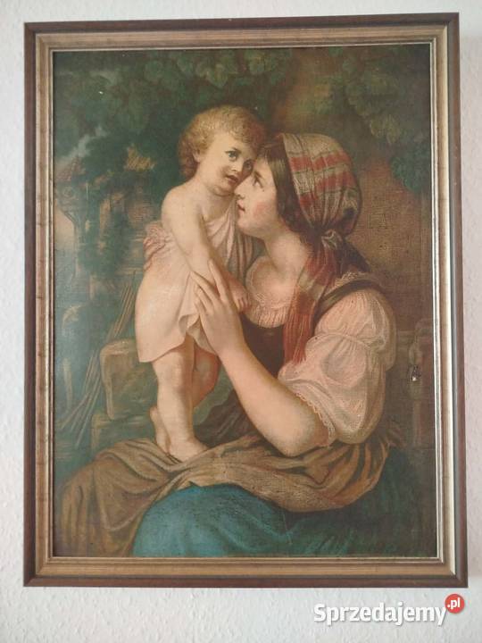 Kobieta z dzieckiem na ręku