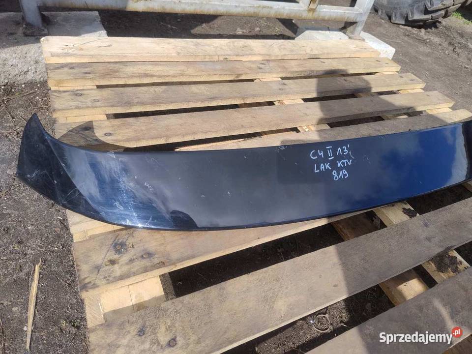 BLENDA KLAPY TYŁ KTV CITROEN C4 B7 osobowe