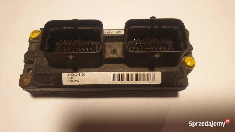 Sterownika silnika ECU Fiat Punto 3 6160037606 pomorskie Borowo