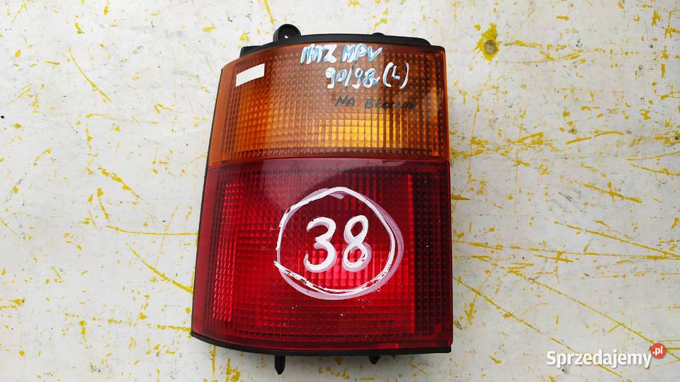 MAZDA MPV 1990 1998 LAMPA TYŁ LEWA Części samochodowe dolnośląskie Wrocław