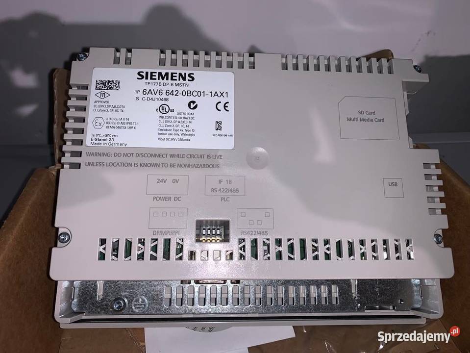 Siemens SIMATIC TP177B 6AV66420BC011AX1 Warszawa