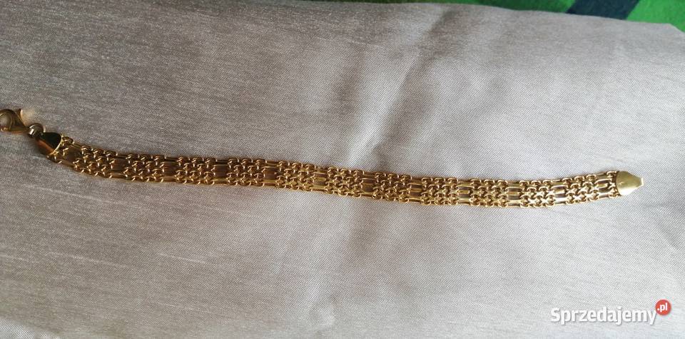 bransoletka damska złoto 585 waga 8g nowa Koszalin
