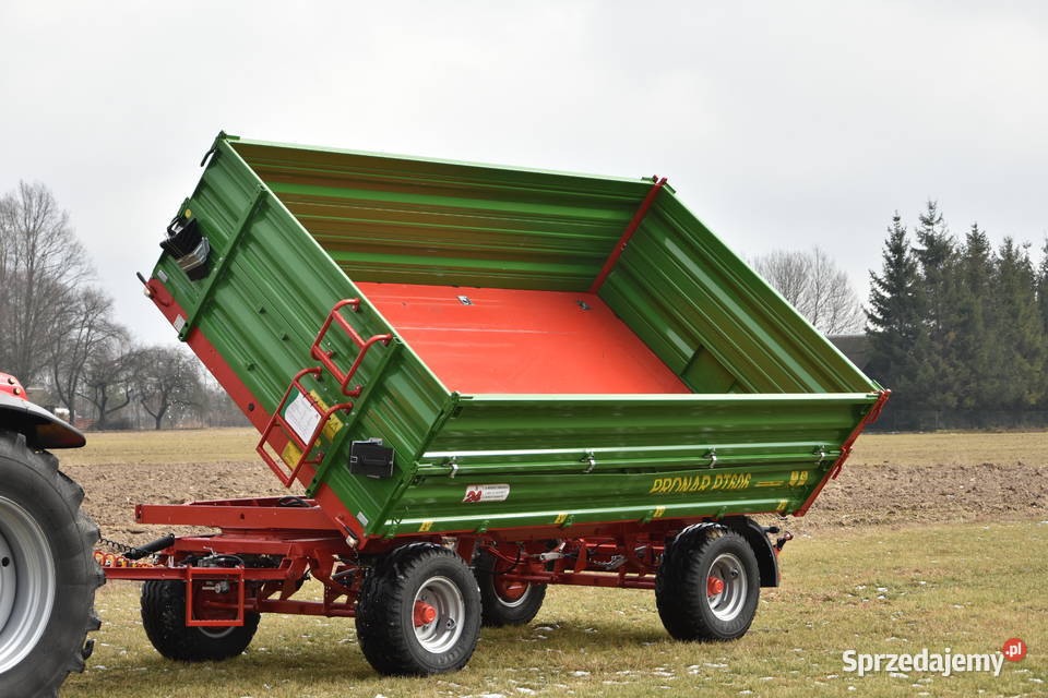 Przyczepa rolnicza dwuosiowa przyczepy Pronar kujawsko-pomorskie Rogóźno