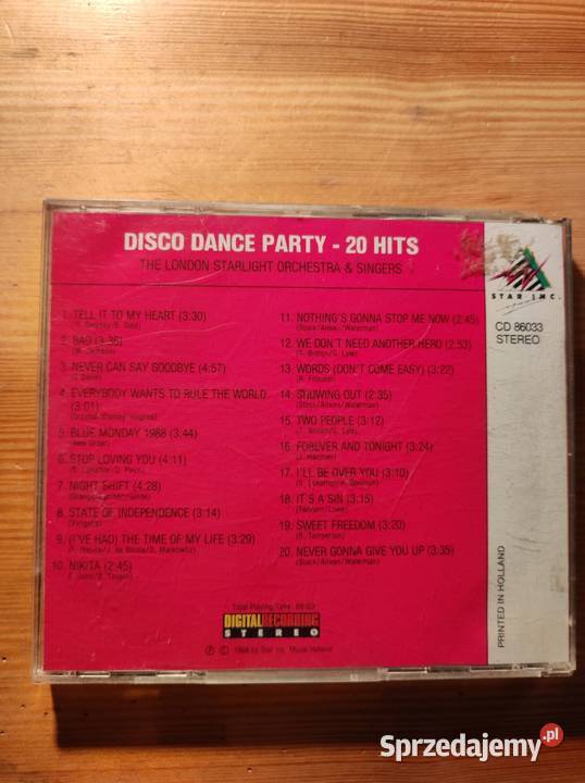 The London Starlight Orchestra Singers Disco CD sprzedam