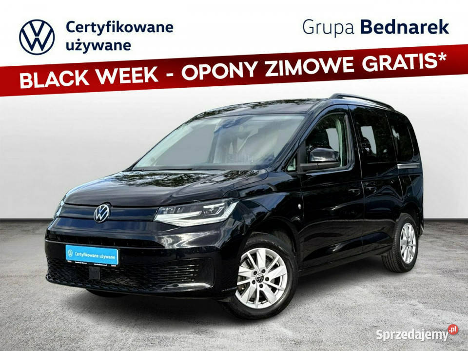 Volkswagen Caddy Bezwypadkowy Salon Polska czujnik zmierzchu Caddy Łódź