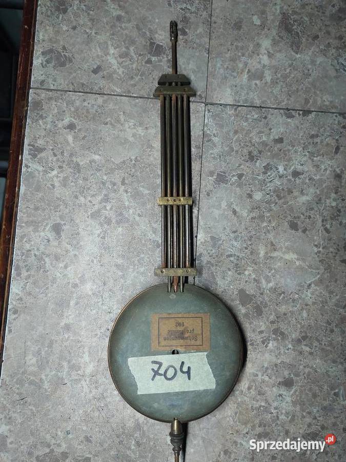 704 Wahadło rusztowe starego zegara Junghans 10