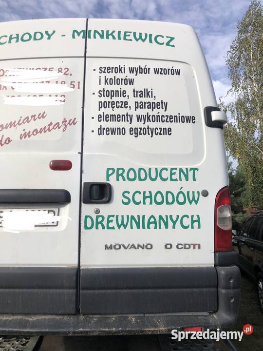 Części Opel Movano 30D mazowieckie