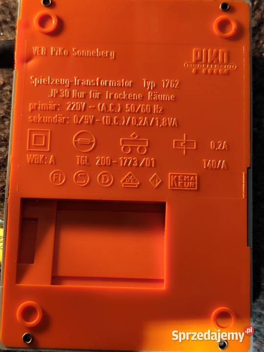 regulowany zasilacz kolejki PIKO 37V Grabowo