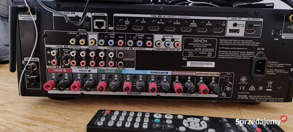 Denon AVR X2660H Dolby Atmos 72 WiFi
