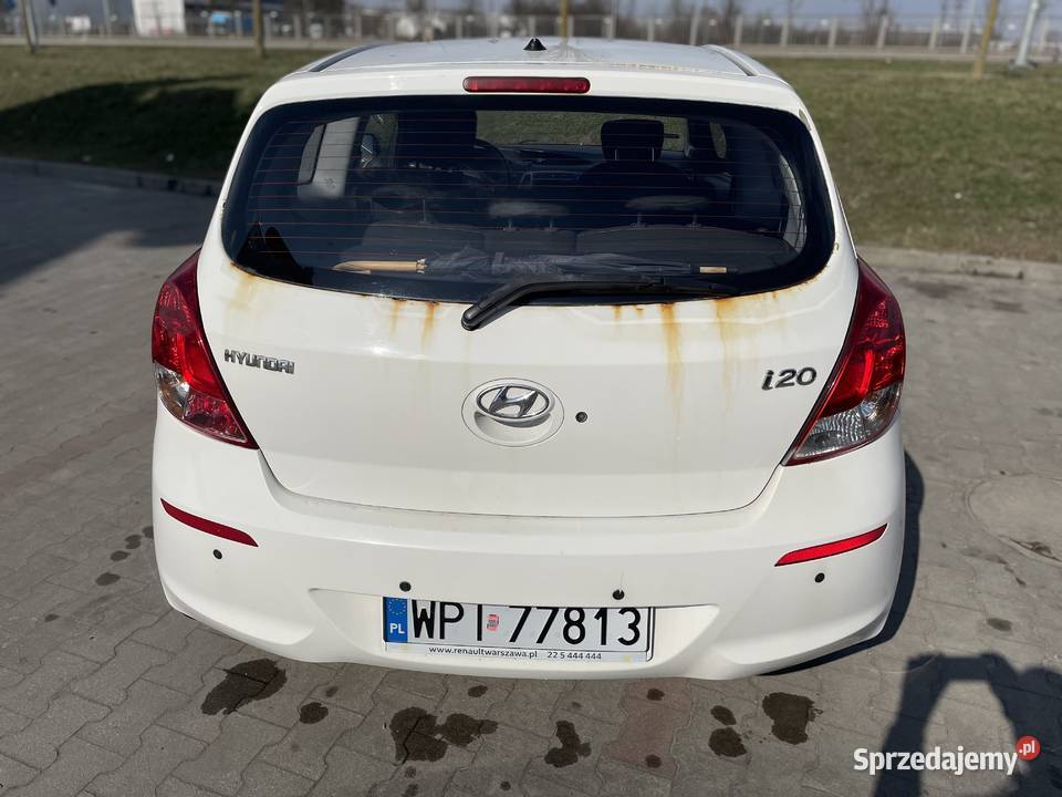Hyundai I20 2013r do napraw lakiernicze isofix Piaseczno