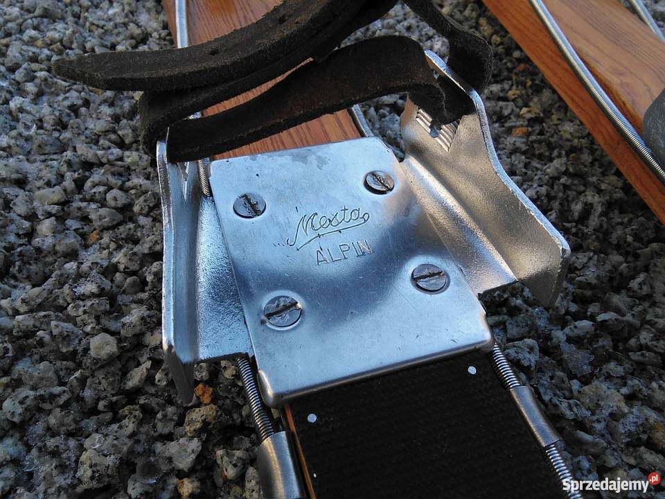 Stare drewniane narty retro Mesta Alpin Szklarska Poręba sprzedam