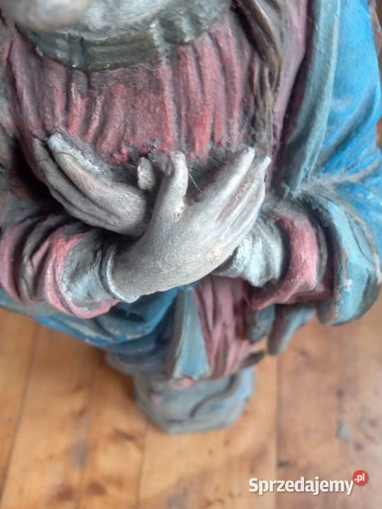 Stara figura drewniana małopolskie Gdów