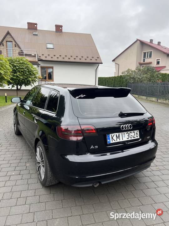 Audi a3 8p lift czarny A3 Miechów sprzedam