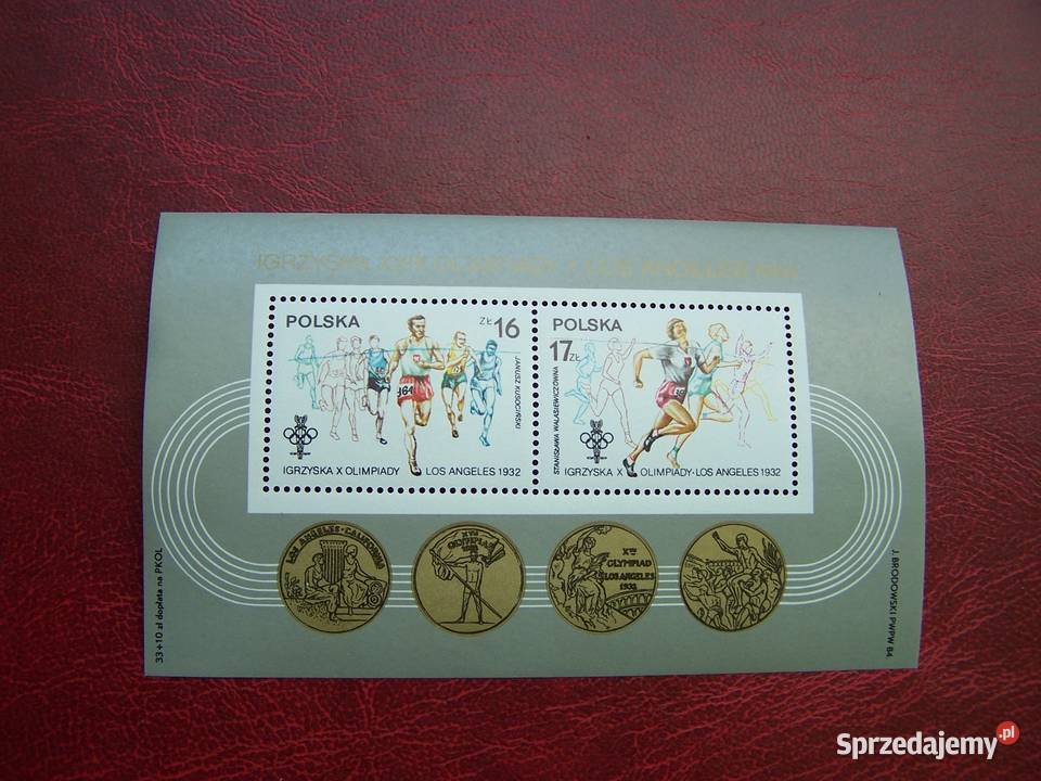 Polska 1984 MHN Sport Olimpiada Los Angeles 84 śląskie