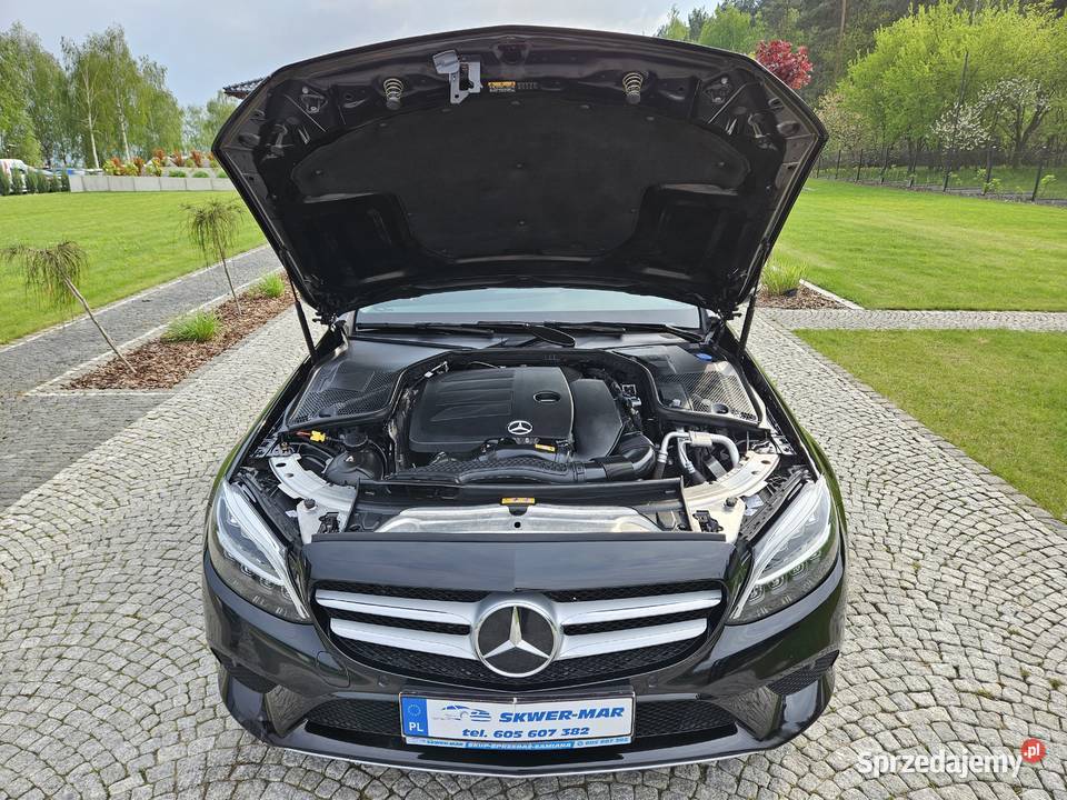 MERCEDESBENZ C160 SalonPL 1WŁ 2020r 16 BENZYNA światła przeciwmgielne sprzedam