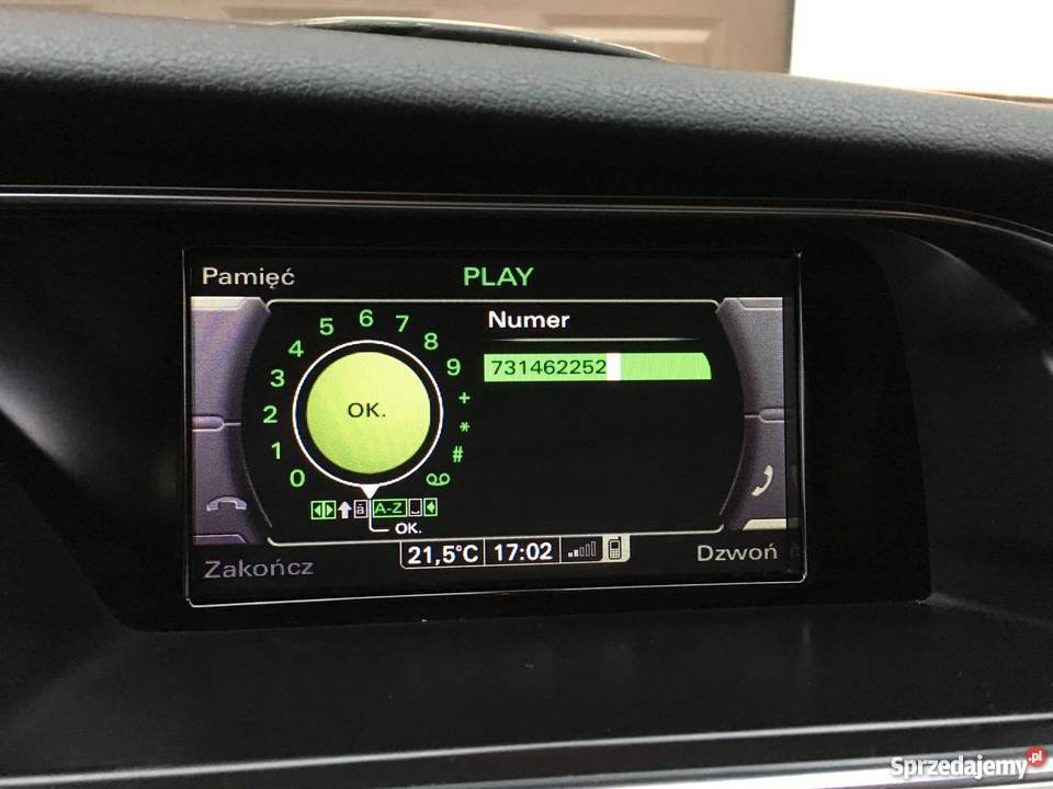 Audi Polskie Menu Lektor MMI 3G A4 A5 A6 A8 Q5 Tarnów