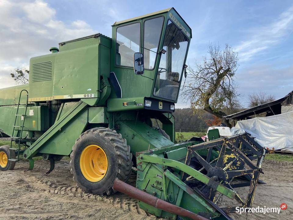 Kombajn zbożowy John deere 952 nieuszkodzony Pniewo