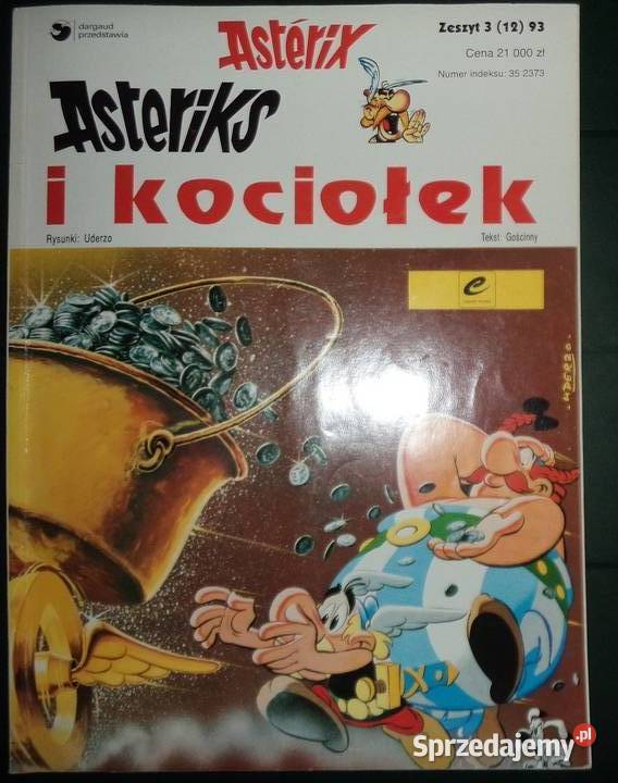Asteriks i kociołek Obeliks Asterix i Obelix Rzeszów sprzedam