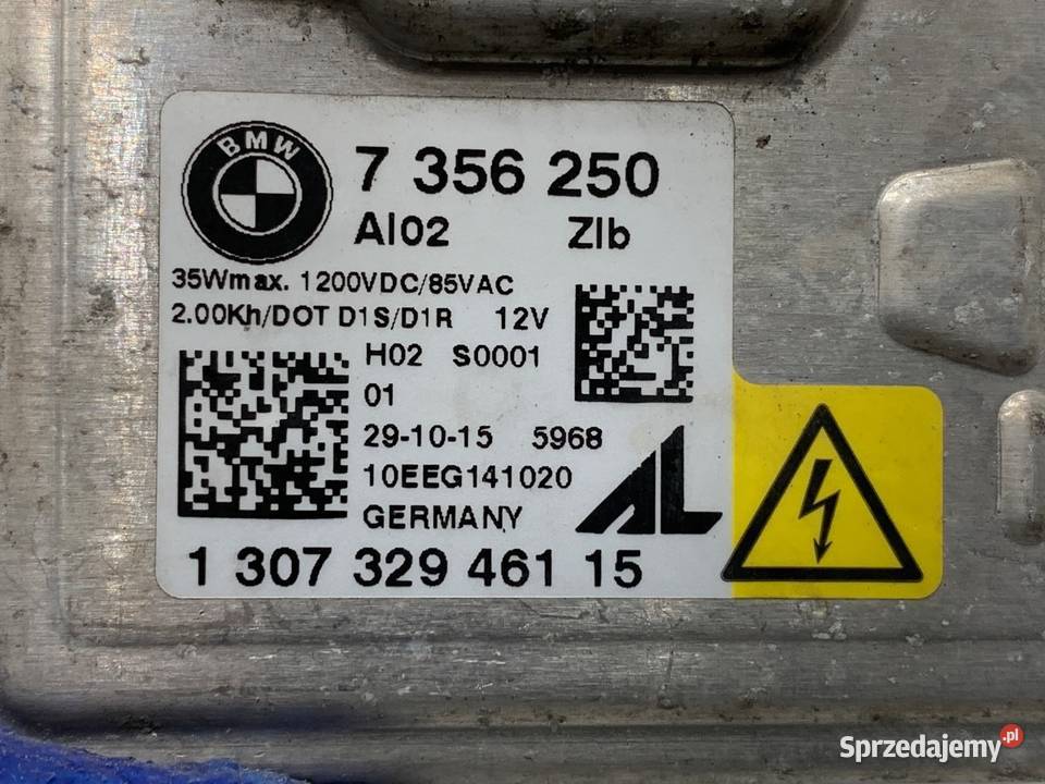 PRZETWORNICA XENON MINI COUNTRYMAN R60 7356250 osobowe