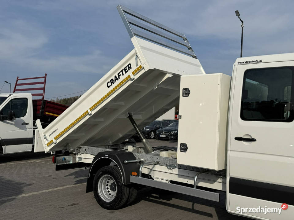 Volkswagen Crafter 6 Osób Brygadówka DOKA Widełki