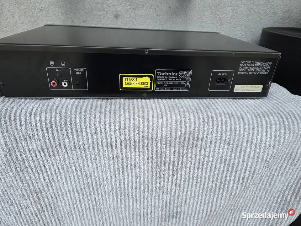 odtwarzacz cd technics slpg440a ładny śląskie Chełm Śląski