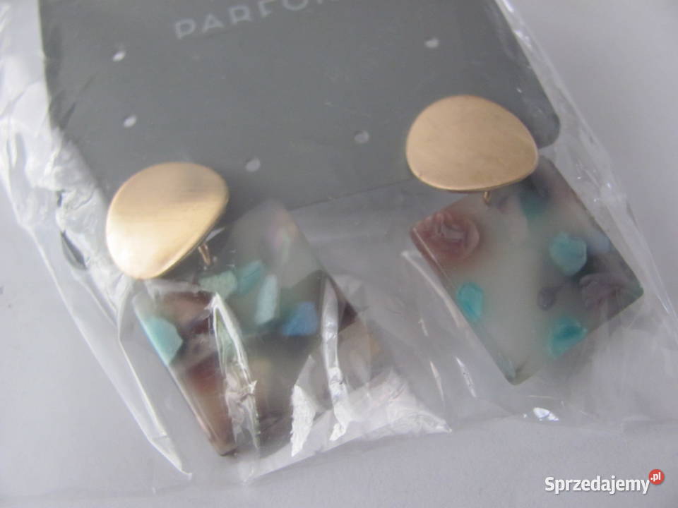 kolczyki PARFOIS lubelskie Zamość sprzedam