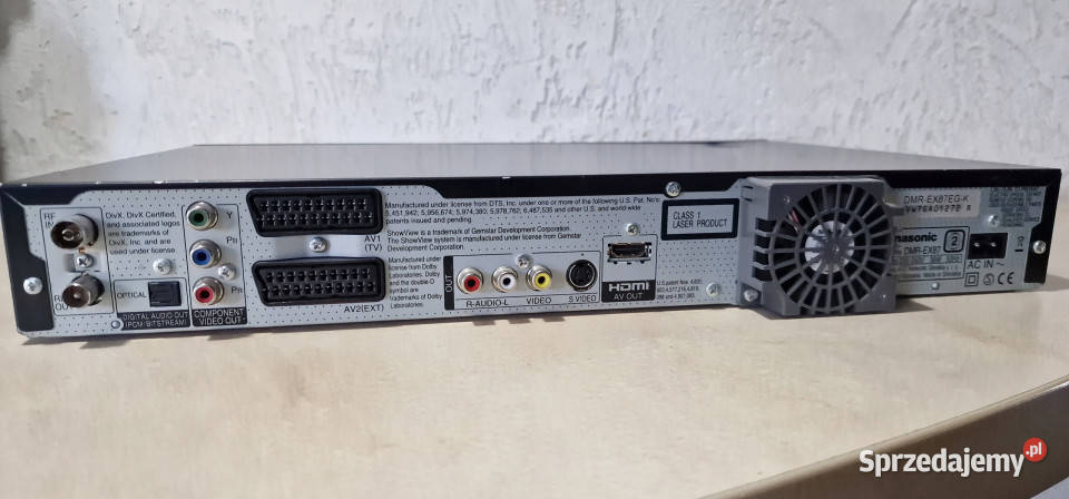 PANASONIC DMREX87 DMR EX 87 Nagrywarka DVD HDD
