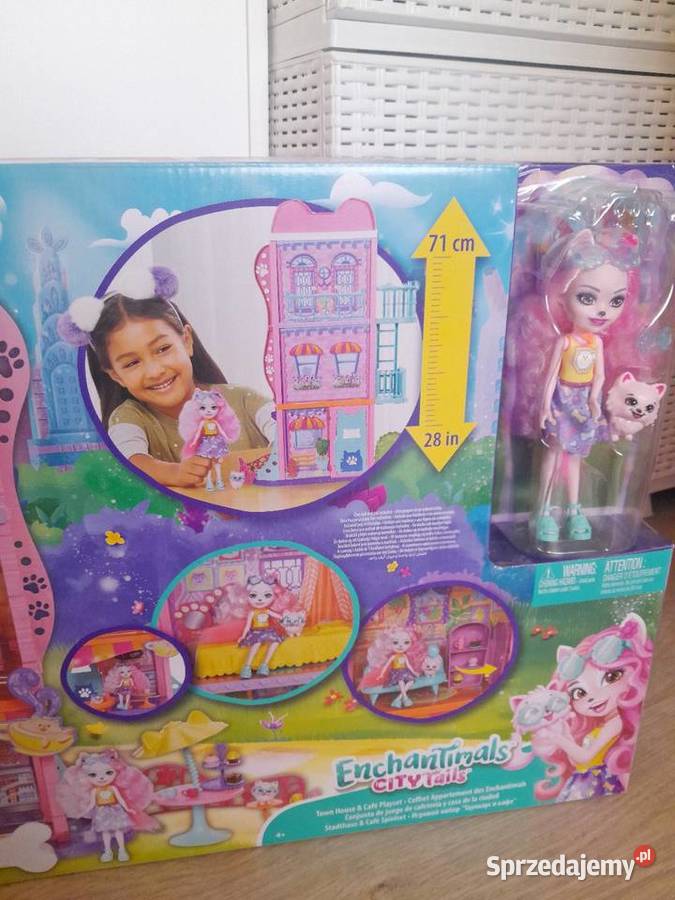 Nowy domek miejski Enchantimals lalka i kolorowy Inowrocław
