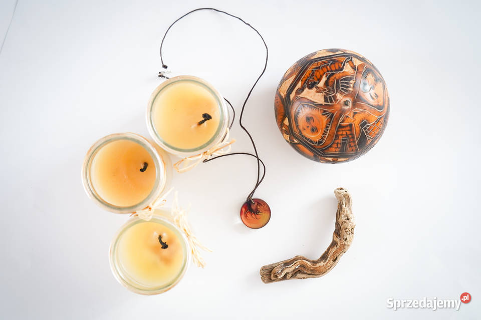 Okrągły abstrakcyjny wisiorek artystyczny Warszawa