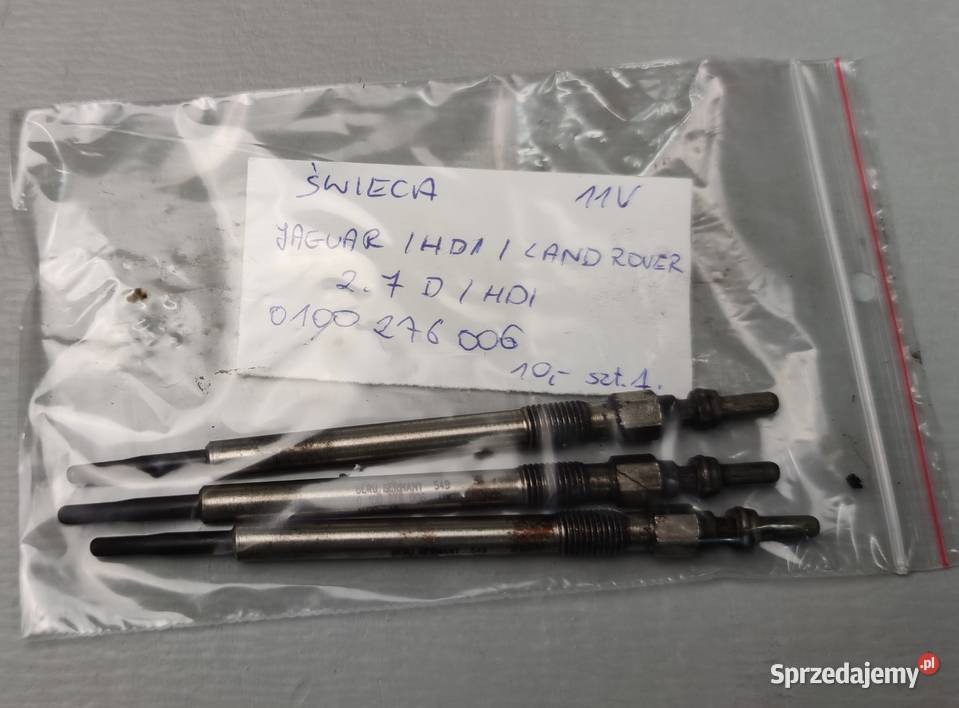 świeca żarowa jaguar 27 HDI 11V 0100276006 Suchedniów sprzedam