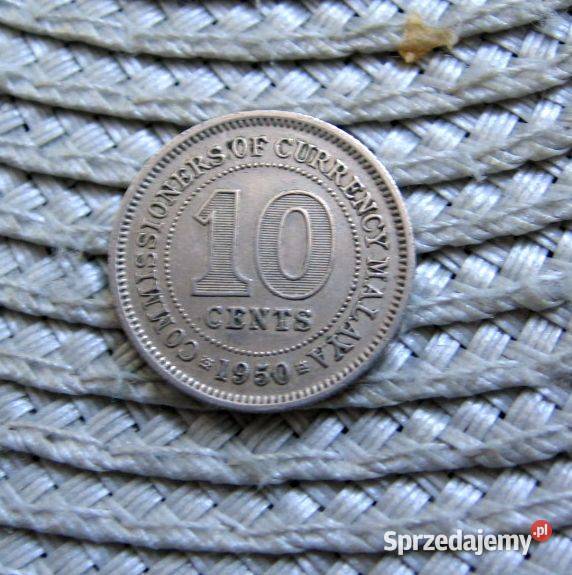 Malaje 10 Cent 1950r Kalisz sprzedam