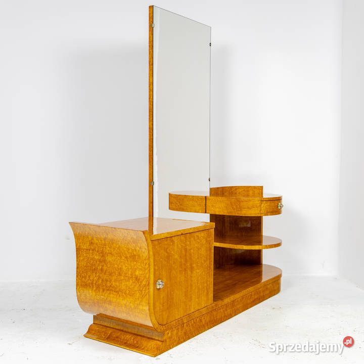 Toaletka art deco lustro stara lata 5060 vitage Meble Swarzędz